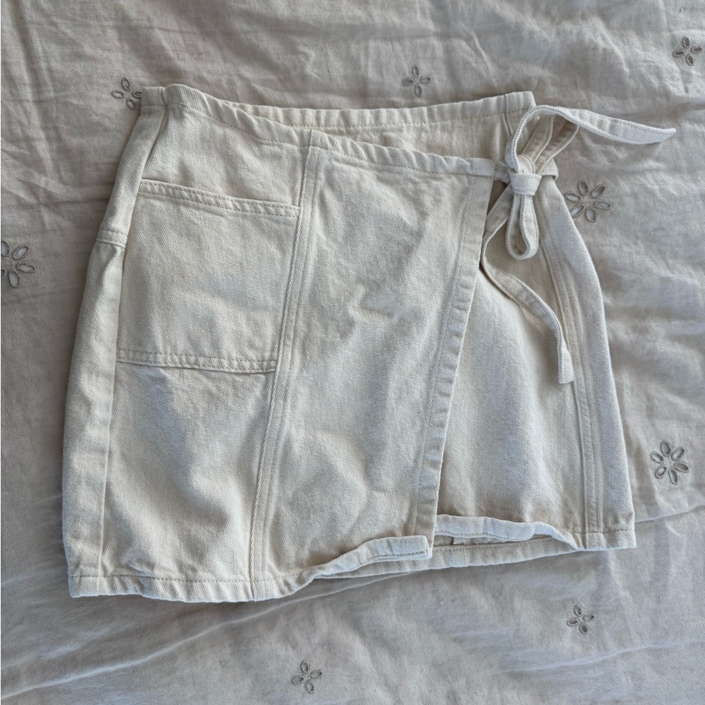 urban outfitters bdg wrap skirt